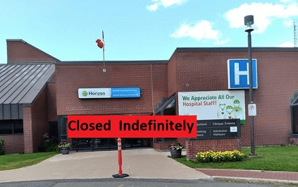 Premier Higgs Shuts Down Sackville’s Hospital