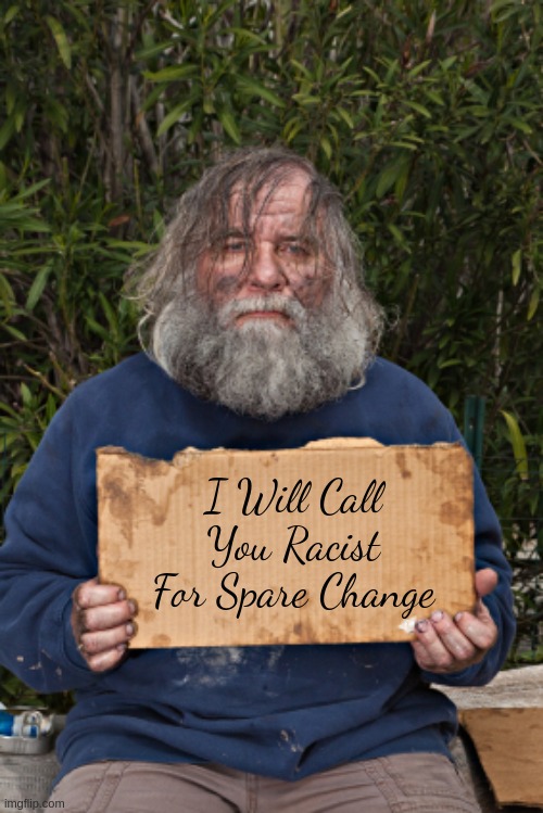 Local Laid-Off CBC Journalist With Sign Reading “I Will Call You Racist for Spare Change” Strikes Gold